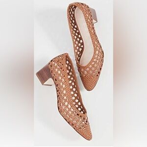 NWT LOEFFLER RANDALL IMOGENE TIMBER LOW HEEL